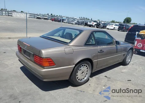 1992 Mercedes-Benz 300 Sl from USA, damaged, VIN WDBFA61EXNF048483